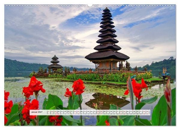 Produktbild: Bali - Faszination Indonesien (Wandkalender 2027 DIN A2 quer), CALVENDO Monatskalender