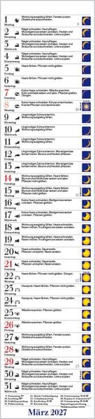 Produktbild: Mond-Langplaner 2027