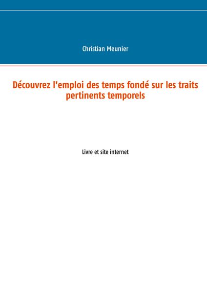 Produktbild: D&eacute;couvrez l'emploi des temps fond&eacute; sur les traits pertinents temporels