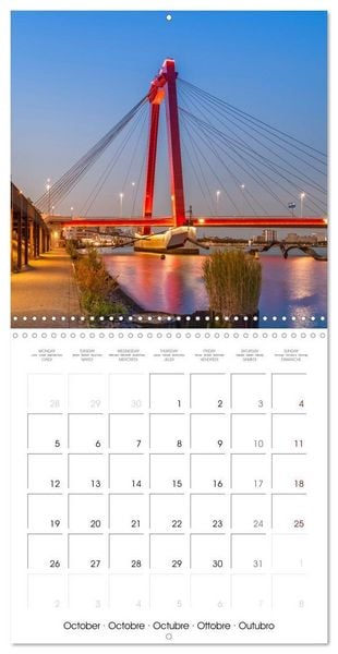 Produktbild: ROTTERDAM Highlights (Wall Calendar 2026 12 &times; 12 Inch) CALVENDO 12 Month Wall Calendar