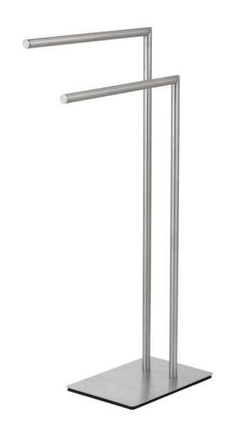 Produktbild: Handtuchst&auml;nder Mod. Recco Edelstahl satiniert, schwere Bodenplatte f&uuml;r sicheren Stand