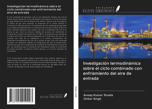 Produktbild: Investigaci&oacute;n termodin&aacute;mica sobre el ciclo combinado con enfriamiento del aire de entrada