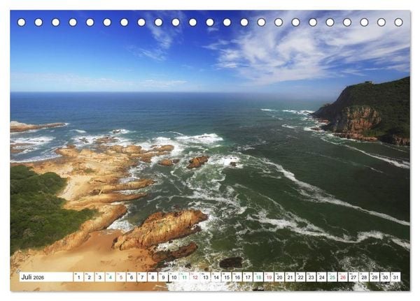 Produktbild: S&Uuml;DAFRIKA - Impressionen von der Garden Route (Tischkalender 2026 DIN A5 quer), CALVENDO Monatskalender