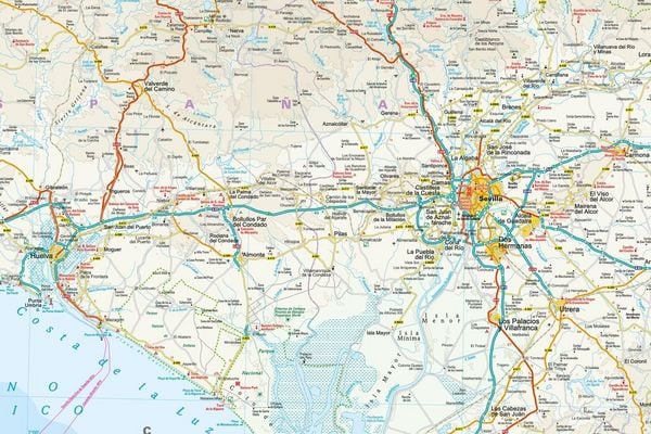 Produktbild: Reise Know-How Landkarte Andalusien / Andalusia (1:350.000)