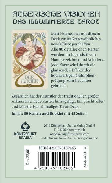 Produktbild: &Auml;therische Visionen (Ethereal Visions) - Das illuminierte Tarot