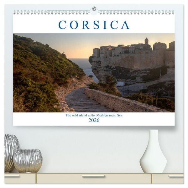 Produktbild: Corsica (High Quality Premium Wall Calendar 2026 DIN A2 landscape),CALVENDO 12 Month Wall Calendar