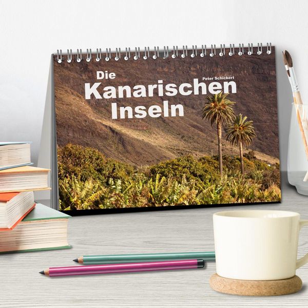 Produktbild: Die Kanarischen Inseln (Tischkalender 2026 DIN A5 quer), CALVENDO Monatskalender
