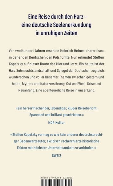 Produktbild: Die Harzreise