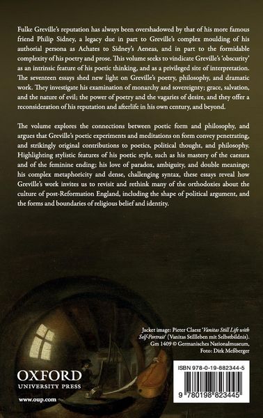 Produktbild: Fulke Greville and the Culture of the English Renaissance