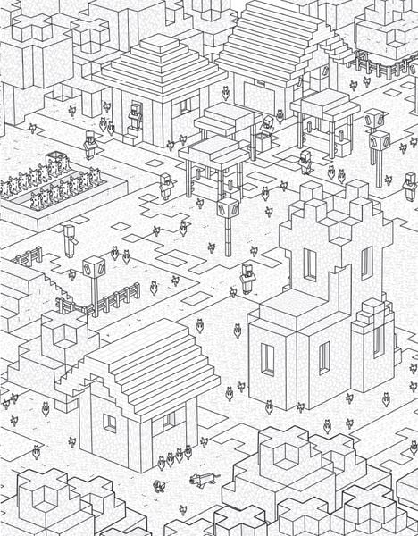 Produktbild: Minecraft: Das ultimative Minecraft-Malbuch