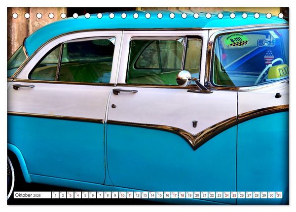 Produktbild: FAIRLANE '55 (Tischkalender 2026 DIN A5 quer), CALVENDO Monatskalender