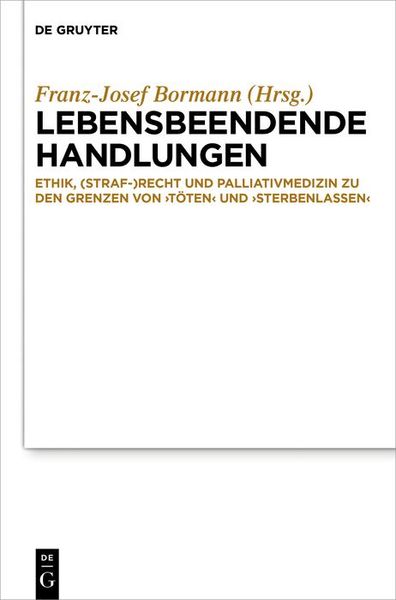 Produktbild: Lebensbeendende Handlungen