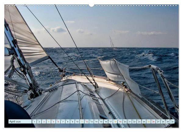 Produktbild: Segeln - Freiheit und Abenteuer (hochwertiger Premium Wandkalender 2026 DIN A2 quer), Kunstdruck in Hochglanz
