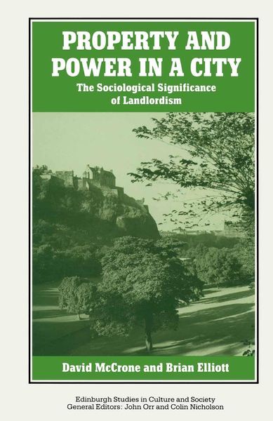 Produktbild: Property and Power in a City