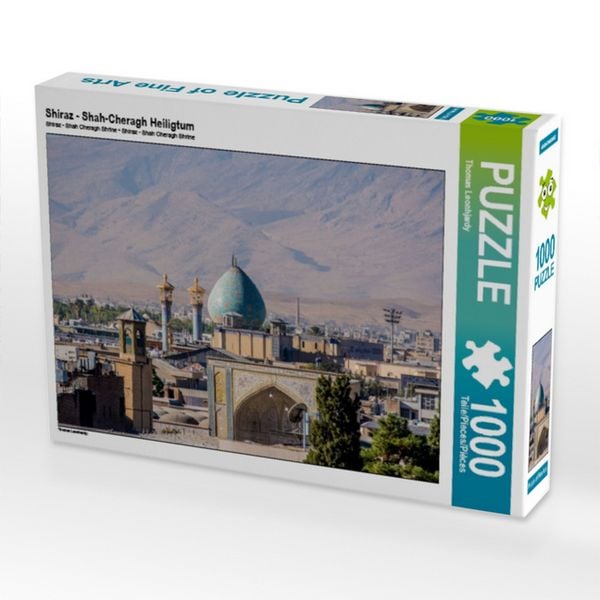 Produktbild: CALVENDO Puzzle Shiraz - Shah-Cheragh Heiligtum 1000 Teile Puzzle quer | 1000 Teile Lege-Gr&ouml;&szlig;e 64 &times; 48 cm Foto-Puzzle f&uuml;r gl&uuml;ckliche Stunden
