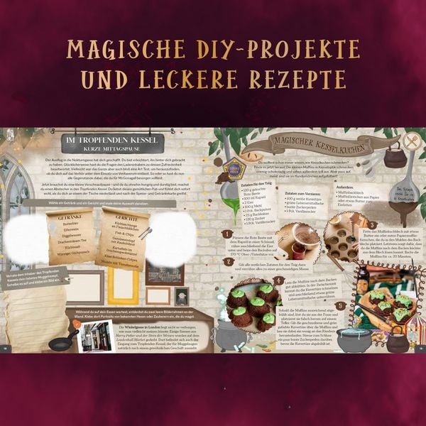 Produktbild: Das inoffizielle Harry-Potter-Mitmachbuch &ndash; Meine magischen Abenteuer
