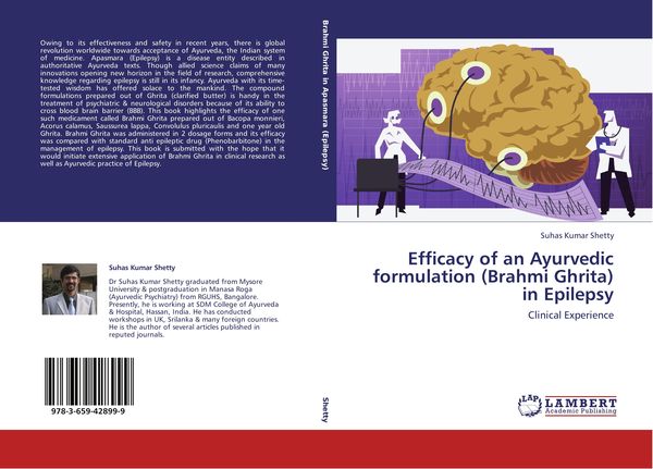 Produktbild: Efficacy of an Ayurvedic formulation (Brahmi Ghrita) in Epilepsy