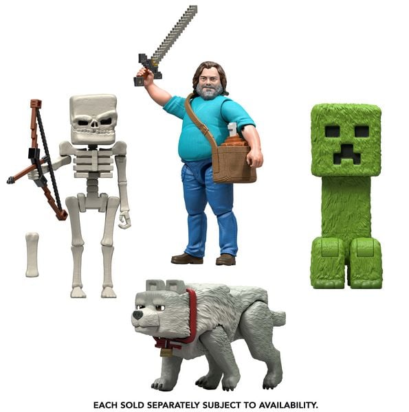 Produktbild: Movie Figur Minecraft sortiert