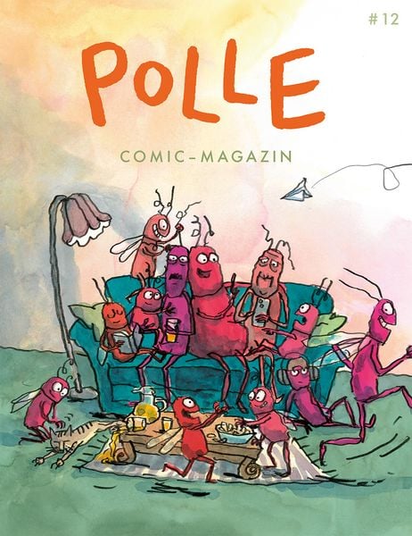 POLLE & 12: Kindercomic-Magazin, Taschenbuch von Katrin Stangl,Ferdinand Lutz,Anke Kuhl,Moni Port,Leo Leowald, Péridot, 978-3-910387-09-6