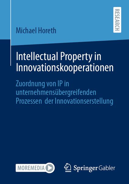 Produktbild: Intellectual Property in Innovationskooperationen