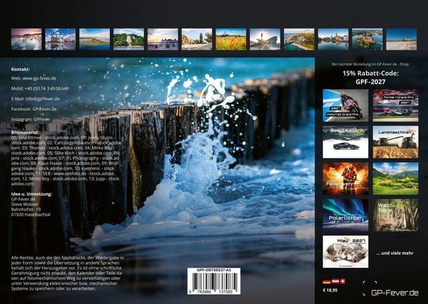 Produktbild: Ostsee - Zwischen D&uuml;nen und Horizont &ndash; Die Ostsee erleben - 2027 - Kalender DIN A3