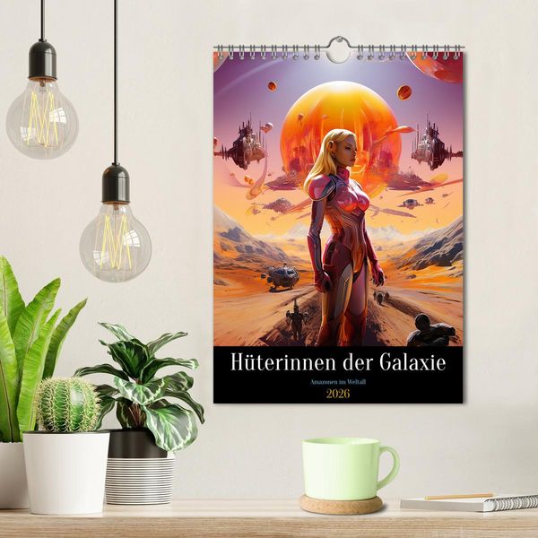 Produktbild: H&uuml;terinnen der Galaxie (Wandkalender 2026 DIN A4 hoch), CALVENDO Monatskalender