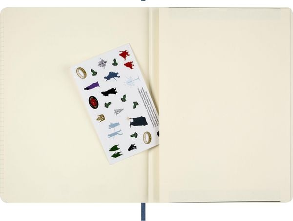 Produktbild: Moleskine Der Herr der Ringe Notizbuch, XL, liniert, fester Einband