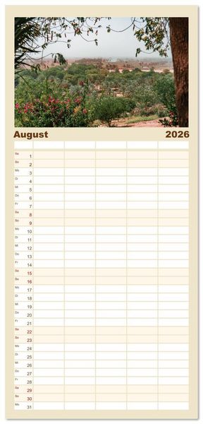 Produktbild: Familienplaner 2026 - Irak - Zwischen Stolz und Ver&auml;nderung mit 5 Spalten (Wandkalender, 21 x 45 cm) CALVENDO