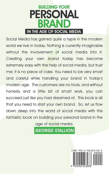 Produktbild: Building Your Personal Brand in the Age of Social Media
