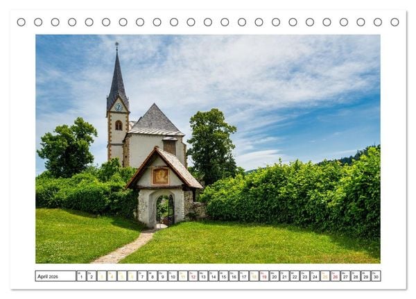Produktbild: Rund um den W&ouml;rthersee in &Ouml;sterreich (Tischkalender 2026 DIN A5 quer), CALVENDO Monatskalender