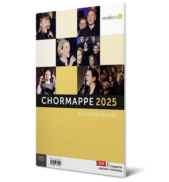 Produktbild: Chormappe 2025 Klavierausgabe