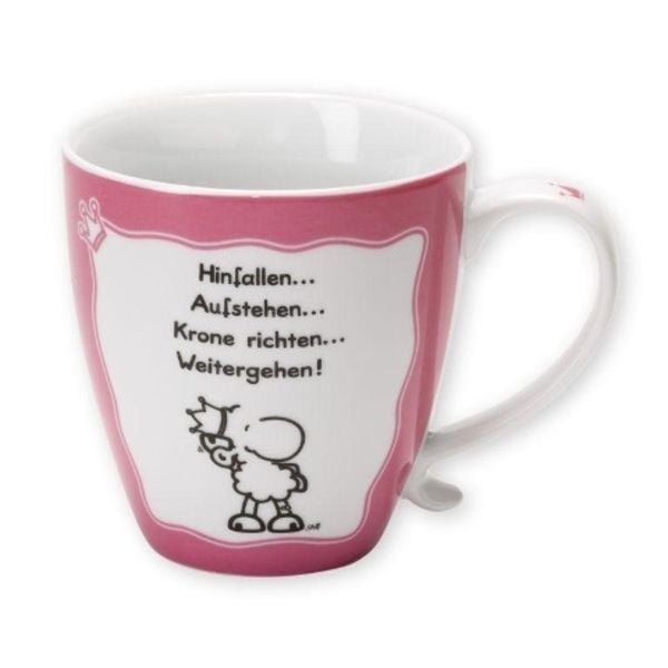 Sheepworld Tasse 'Hinfallen'