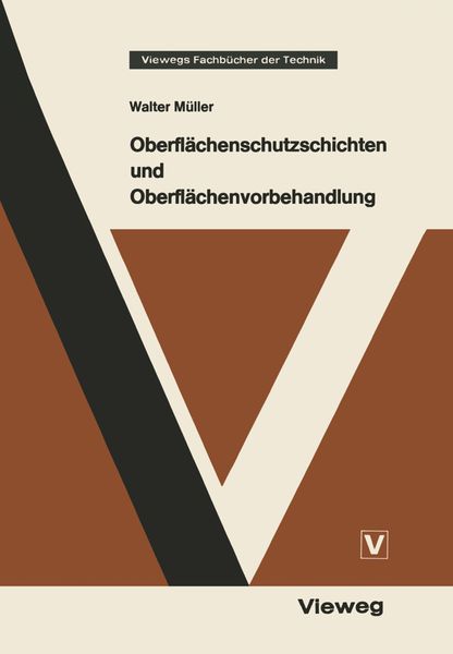 Produktbild: Oberfl&auml;chenschutzschichten und Oberfl&auml;chenvorbehandlung
