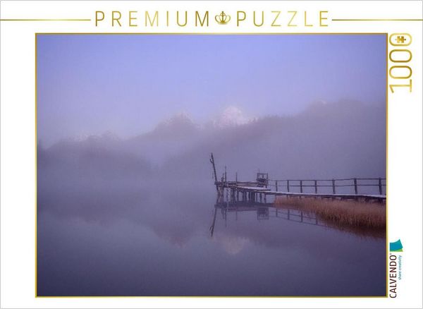 CALVENDO Puzzle Lej da Staz, Oberengadin | 1000 Teile Lege-Größe 64x48cm Foto-Puzzle für glückliche Stunden