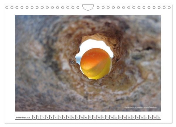 Produktbild: Meerglas - Juwelen der Meeres (Wandkalender 2026 DIN A4 quer), CALVENDO Monatskalender