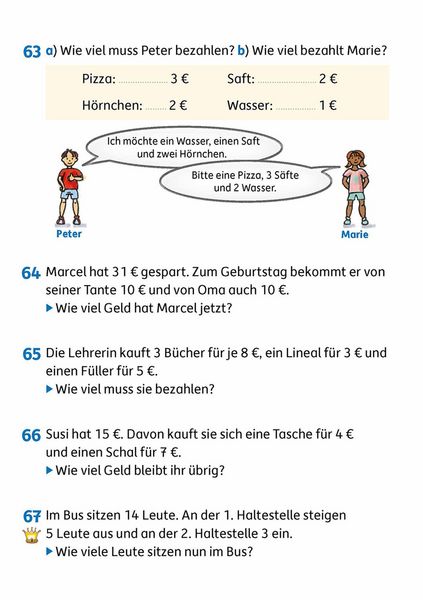 Produktbild: Rechnen. Textaufgaben 2. Grundschulklasse