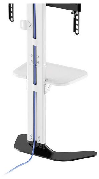 Produktbild: SpeaKa Professional SP-TVS-600 TV-Standfu&szlig; 94,0 cm (37") - 218,4 cm (86&rdquo;) Bodenst&auml;nder, Boden-Wand, H&ouml;henverstellbar