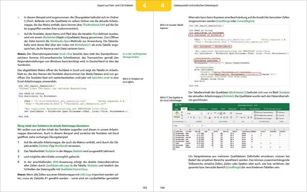 Produktbild: Daten importieren und organisieren mit Excel-VBA