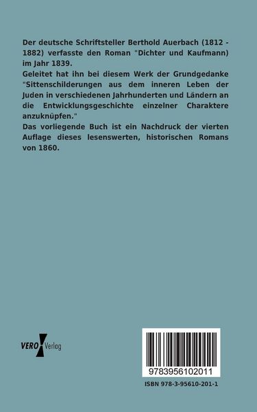 Produktbild: Dichter und Kaufmann