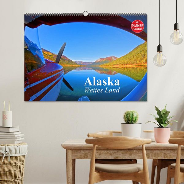 Produktbild: Alaska - Weites Land (Wandkalender 2026 DIN A2 quer), CALVENDO Monatskalender