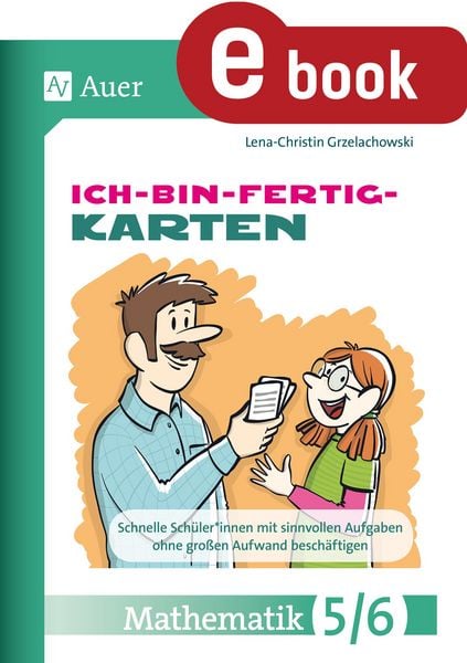 Produktbild: Ich-bin-fertig-Karten Mathematik Klassen 5-6