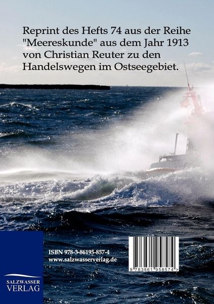 Produktbild: Handelswege im Ostseegebiet in alter und neuer Zeit