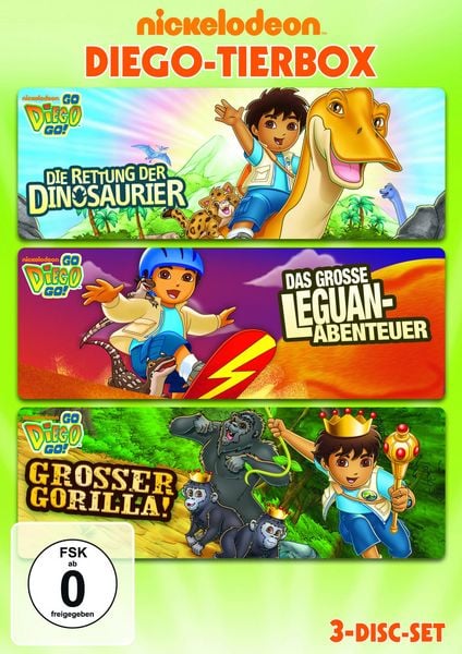 Produktbild: Go Diego Go! - Tierbox [3 DVDs]