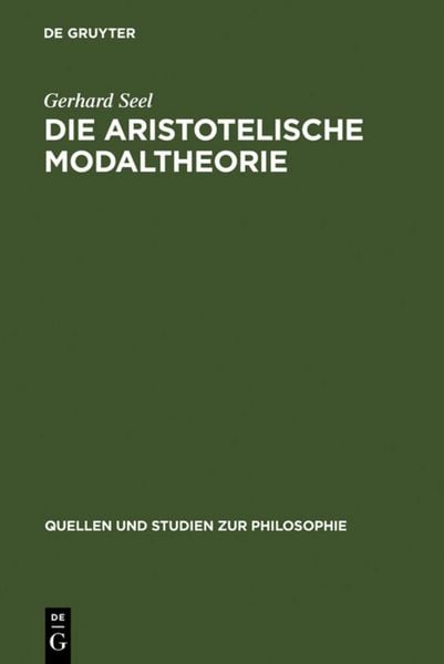 Produktbild: Die Aristotelische Modaltheorie