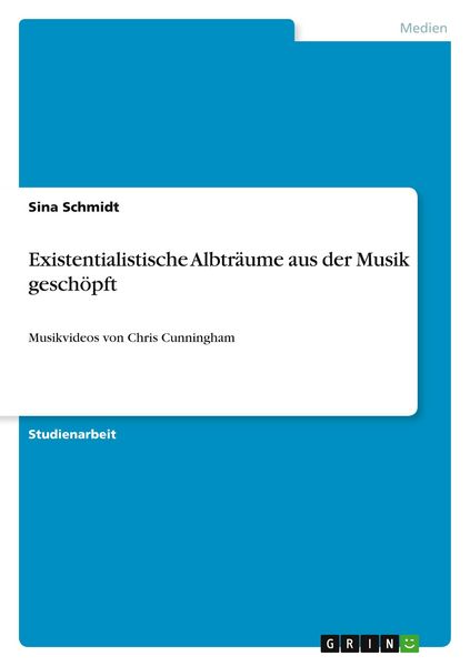 Produktbild: Existentialistische Albtr&auml;ume aus der Musik gesch&ouml;pft