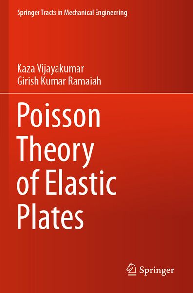 Produktbild: Poisson Theory of Elastic Plates
