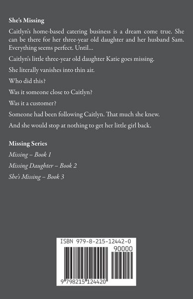 Produktbild: She's Missing (A Gripping Psychological Thriller with a Shocking Twist)