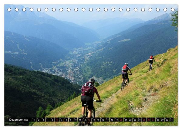 Produktbild: Mountainbike Spirit 2026 (Tischkalender 2026 DIN A5 quer), CALVENDO Monatskalender