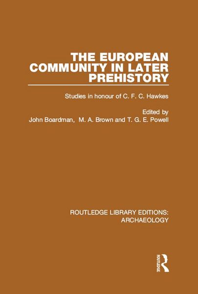 Produktbild: The European Community in Later Prehistory