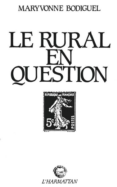 Produktbild: Le rural en question